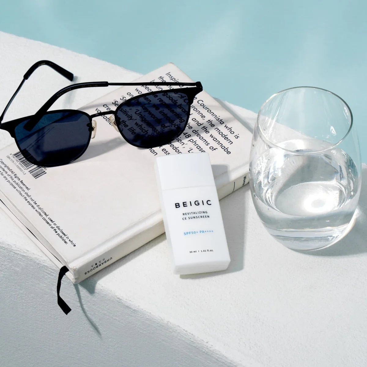 Crème solaire CE revitalisante visage, Revitalizing CE Sunscreen SPF 50+ PA++++