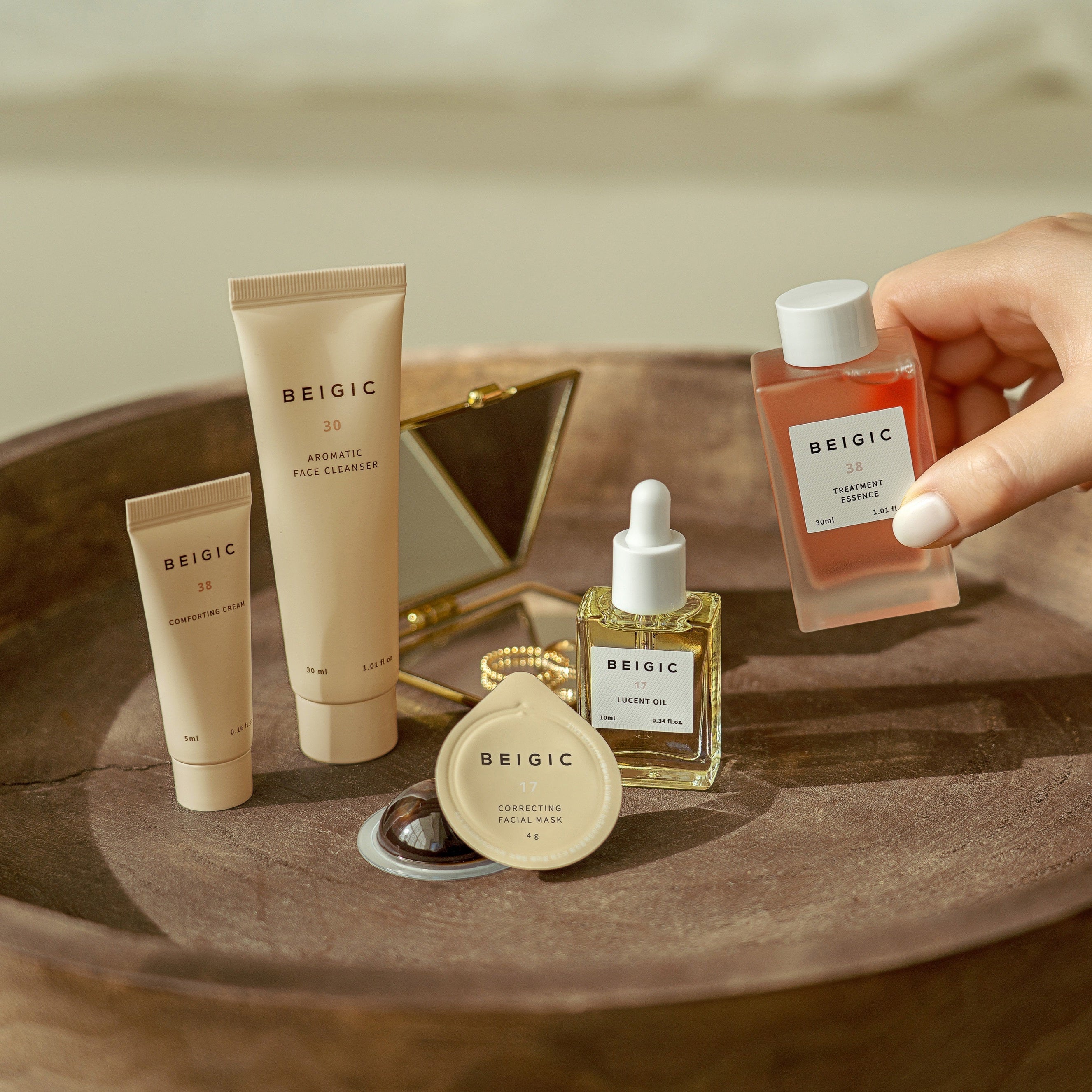BEIGIC VEGAN RITUAL FACIAL KIT