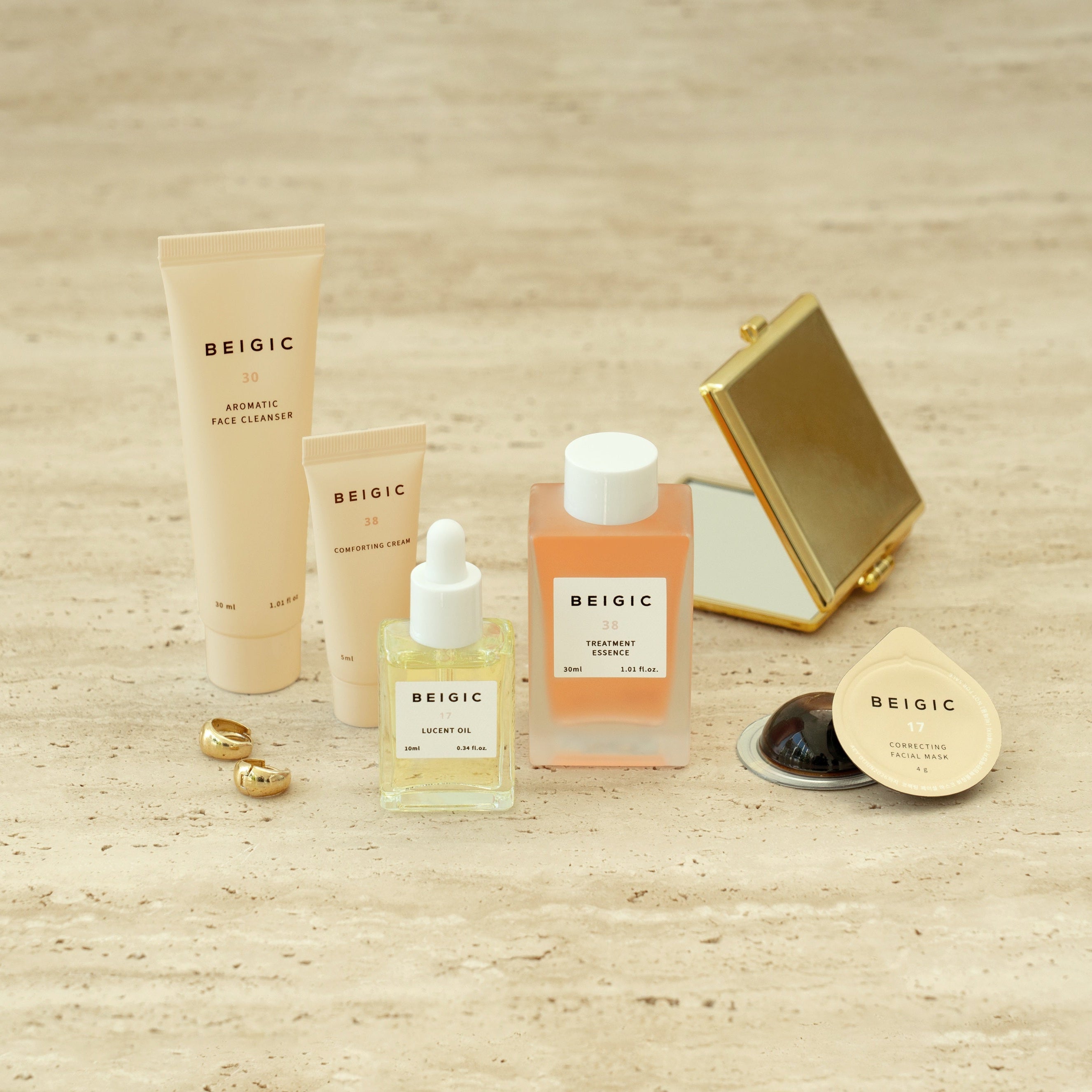 BEIGIC VEGAN RITUAL FACIAL KIT
