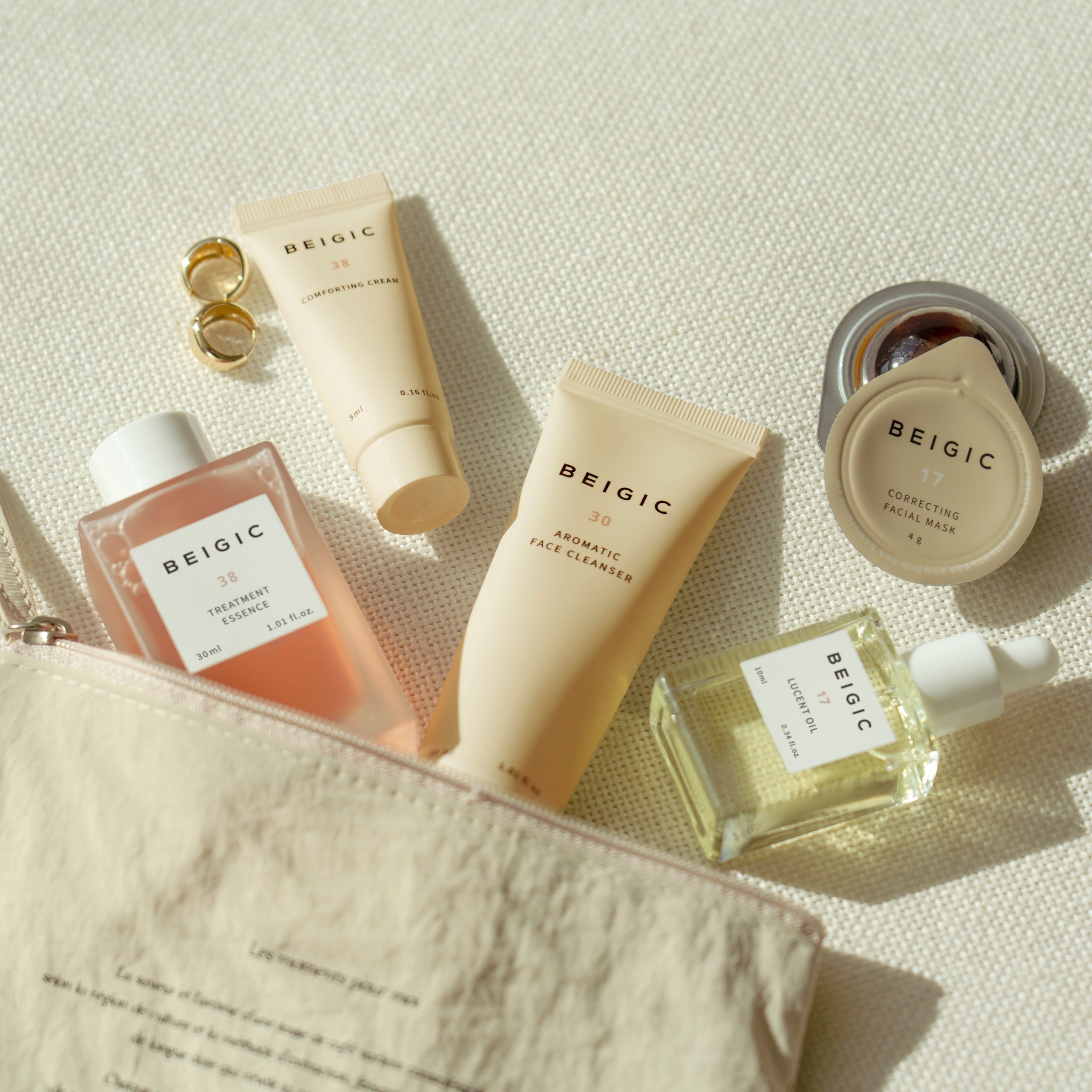 BEIGIC VEGAN RITUAL FACIAL KIT